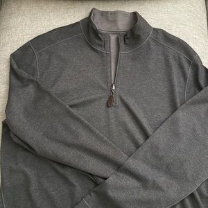 Johnston Murphy 1/4 zip reversible